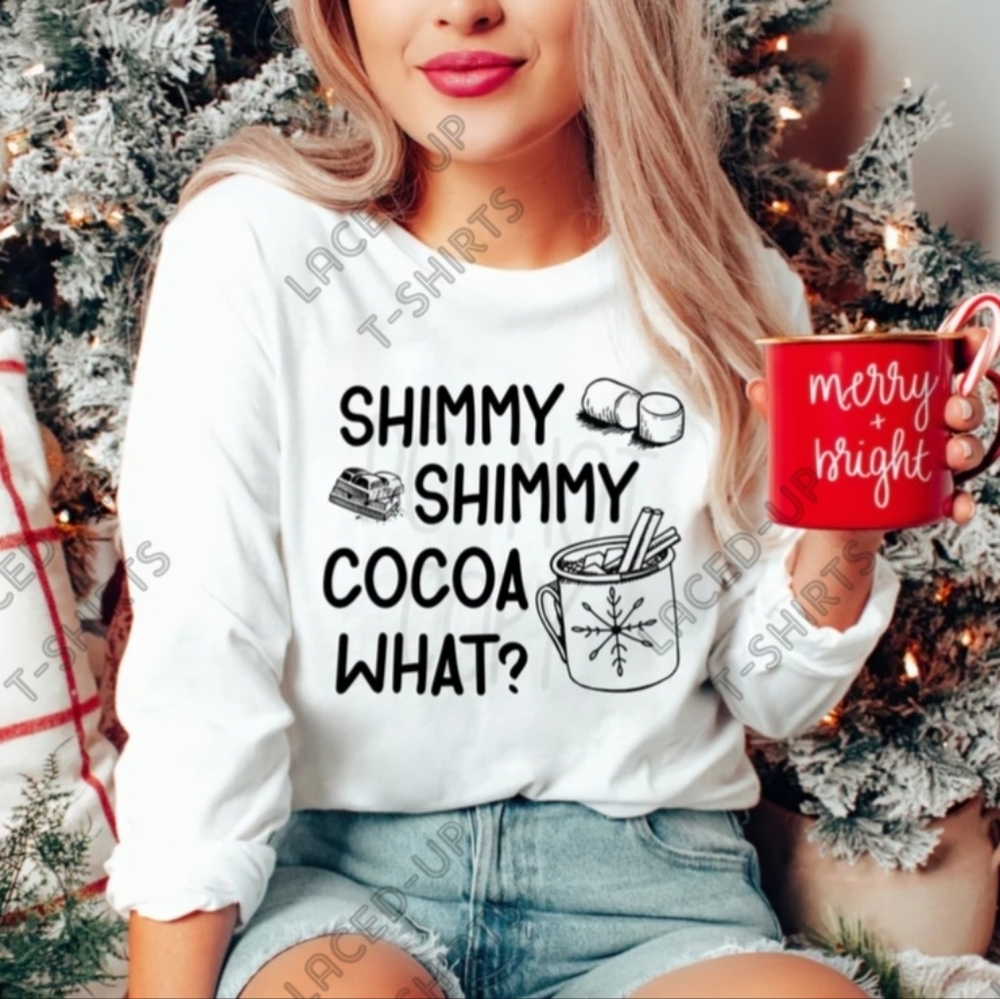 Christmas Sweater "Shimmy Shimmy Cocoa"